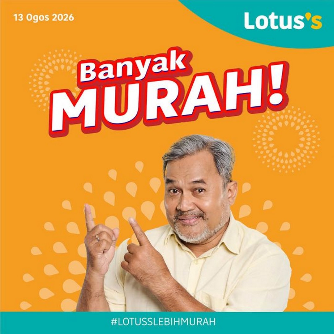 Lotuss-Malaysia-Banyak-Murah-Sale-Promotion 13-26 August 2026: Lotus's Malaysia: Banyak Murah Sale Promotion with Fresh Whole Fish from RM6.99 and More Grocery Deals
