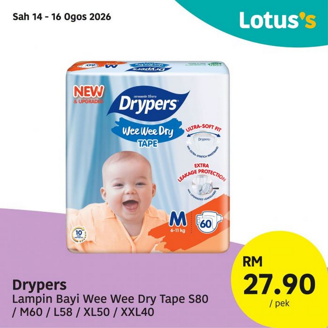 Lotuss-Malaysia-Pasti-Berbaloi-Sale-with-Buy-1-Free-1-17 14-26 August 2026: Lotus's Malaysia: Pasti Berbaloi Sale with Buy 1 Free 1, Milo RM33.99 and Grocery Bargains Promotion