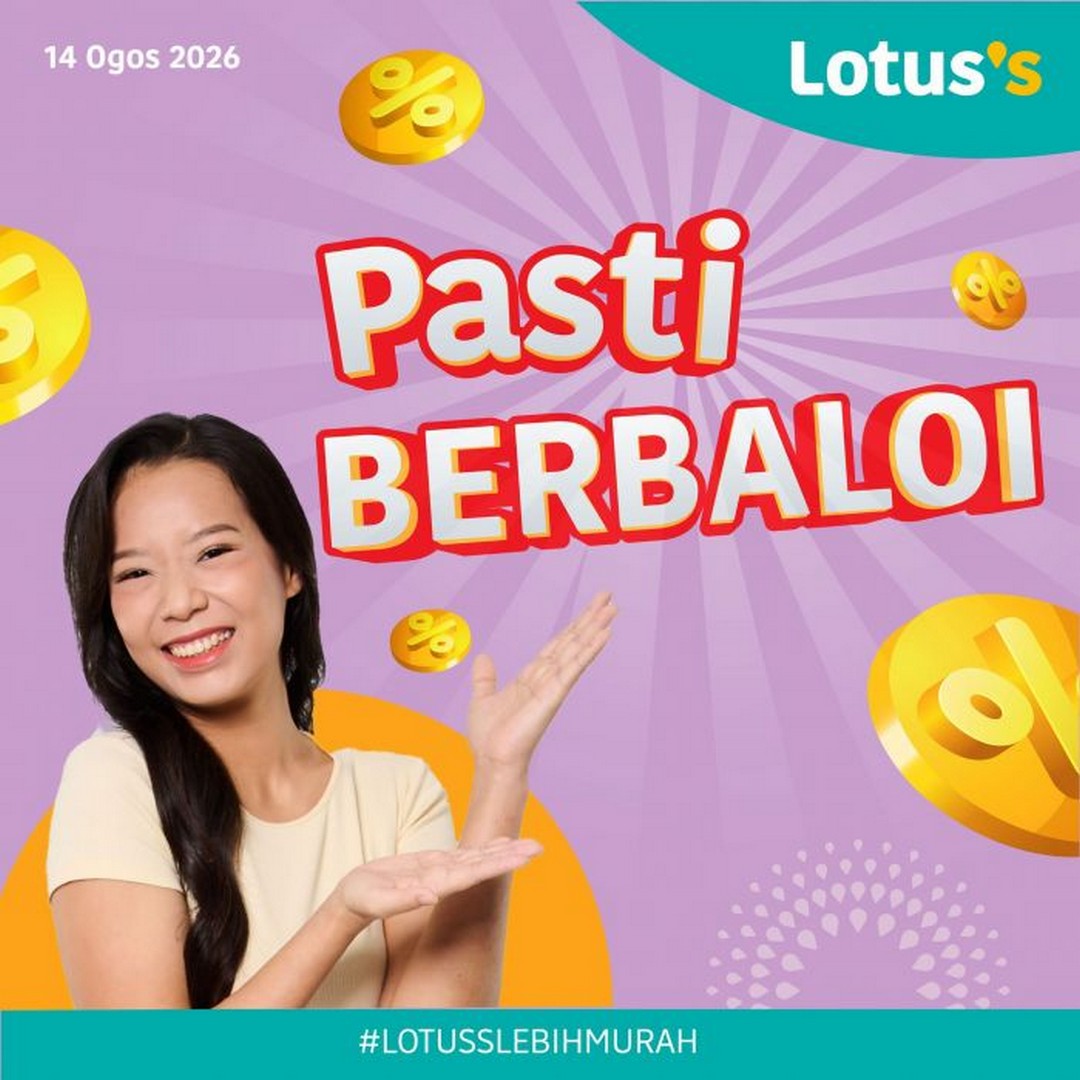 Lotuss-Malaysia-Pasti-Berbaloi-Sale-with-Buy-1-Free-1 14-26 August 2026: Lotus's Malaysia: Pasti Berbaloi Sale with Buy 1 Free 1, Milo RM33.99 and Grocery Bargains Promotion