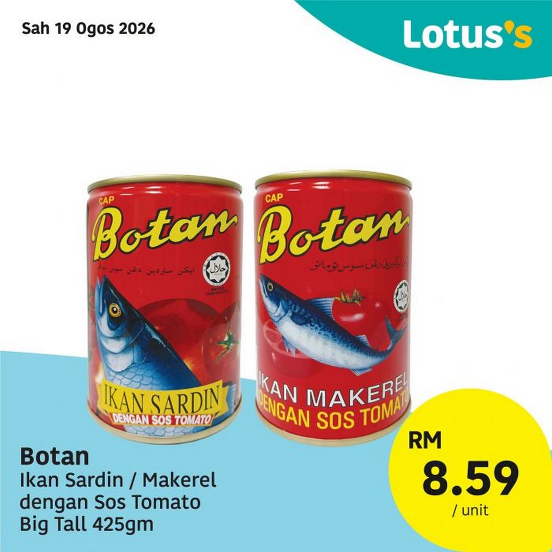 Lotuss-Malaysia-Promosi-Hangat-Buy-1-Free-1-Promotion-10 19-26 August 2026: Lotus's Malaysia, Promosi Hangat Buy 1 Free 1 Promotion with Fresh Food, Groceries and Household Deals