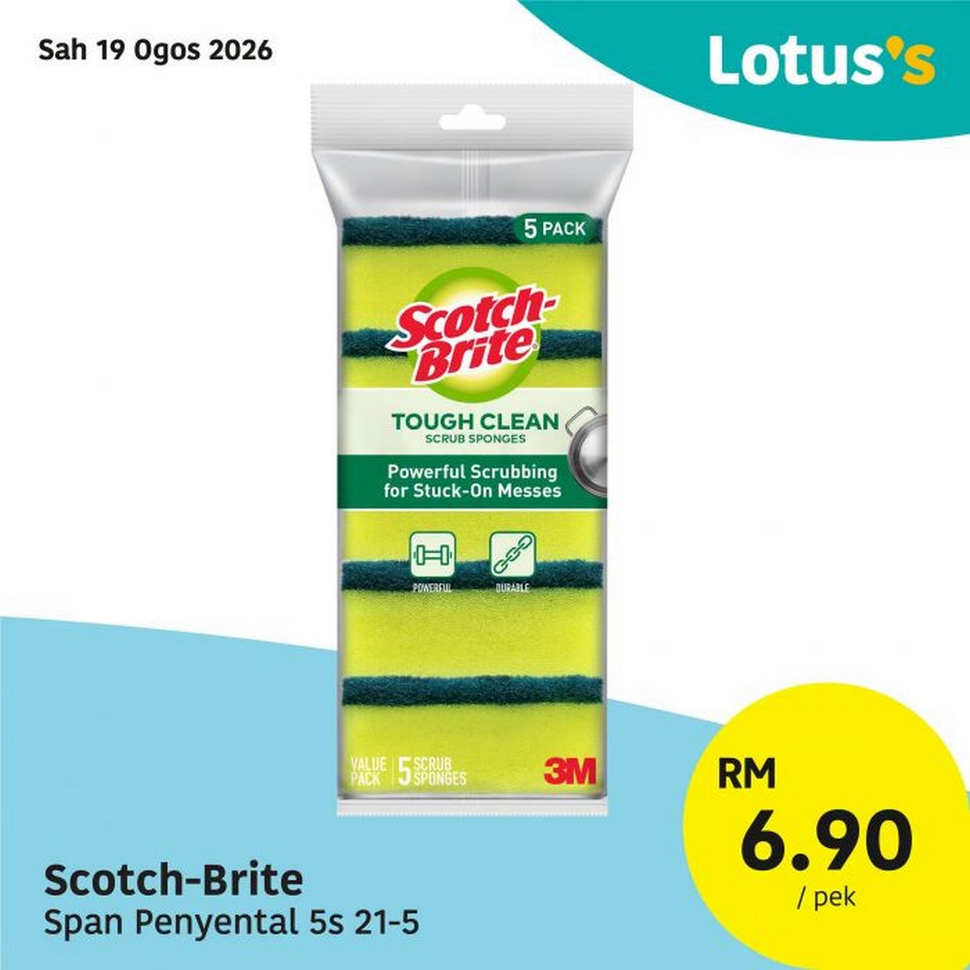 Lotuss-Malaysia-Promosi-Hangat-Buy-1-Free-1-Promotion-15 19-26 August 2026: Lotus's Malaysia, Promosi Hangat Buy 1 Free 1 Promotion with Fresh Food, Groceries and Household Deals