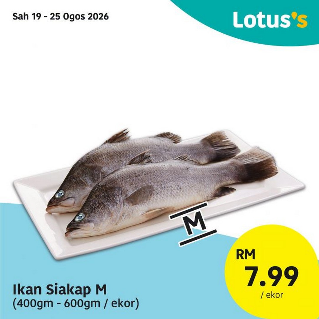 Lotuss-Malaysia-Promosi-Hangat-Buy-1-Free-1-Promotion-2 19-26 August 2026: Lotus's Malaysia, Promosi Hangat Buy 1 Free 1 Promotion with Fresh Food, Groceries and Household Deals