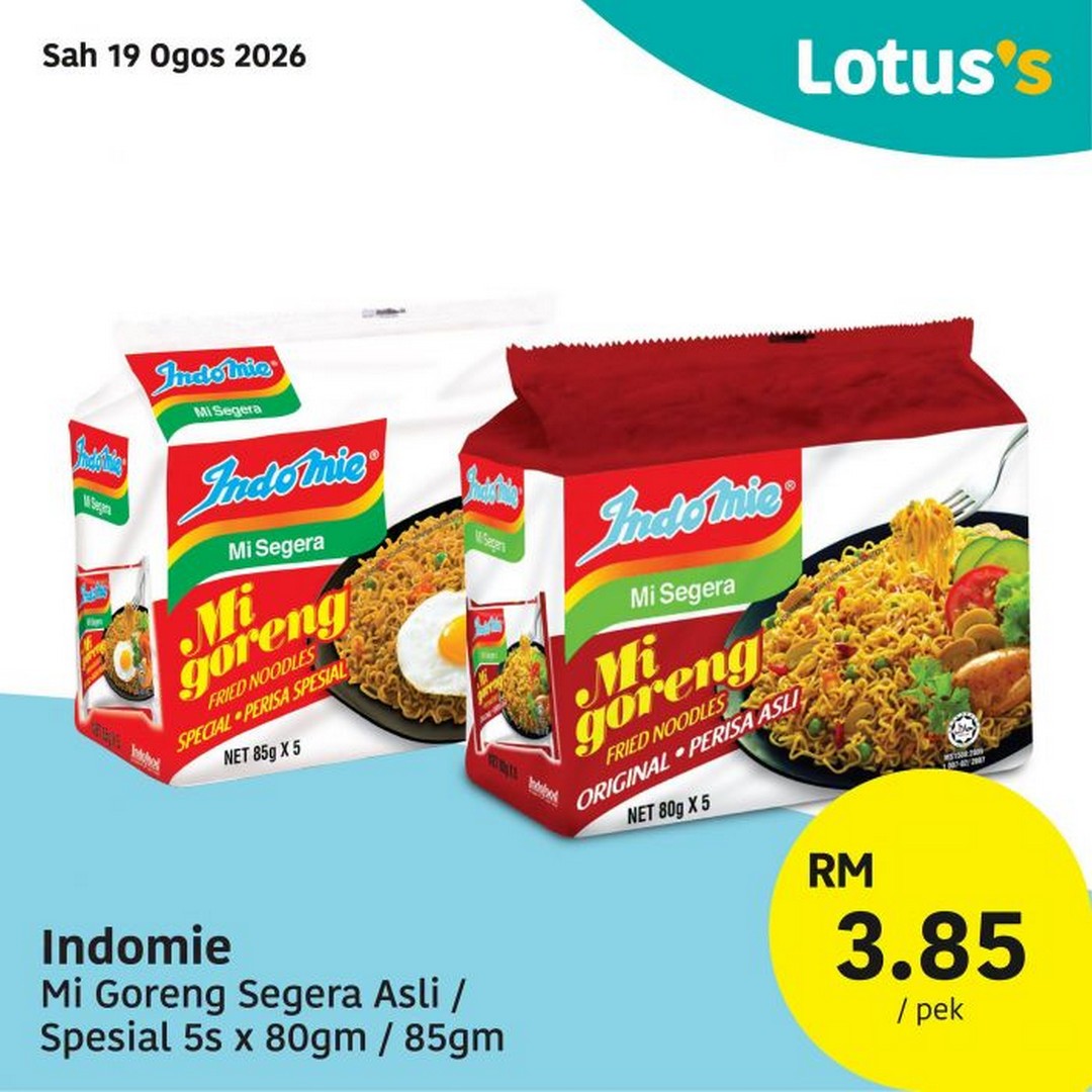 Lotuss-Malaysia-Promosi-Hangat-Buy-1-Free-1-Promotion-8 19-26 August 2026: Lotus's Malaysia, Promosi Hangat Buy 1 Free 1 Promotion with Fresh Food, Groceries and Household Deals