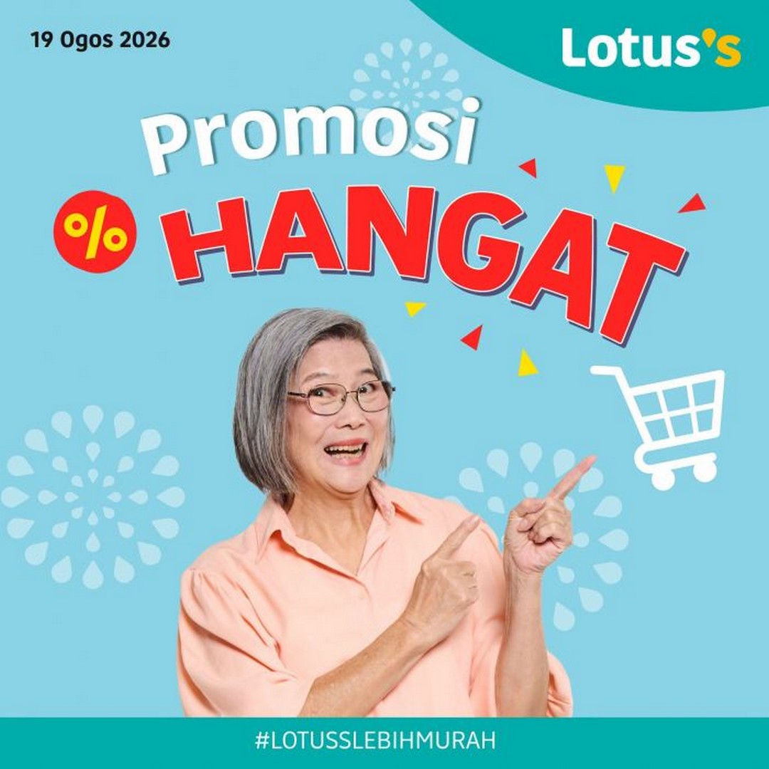 Lotuss-Malaysia-Promosi-Hangat-Buy-1-Free-1-Promotion 19-26 August 2026: Lotus's Malaysia, Promosi Hangat Buy 1 Free 1 Promotion with Fresh Food, Groceries and Household Deals
