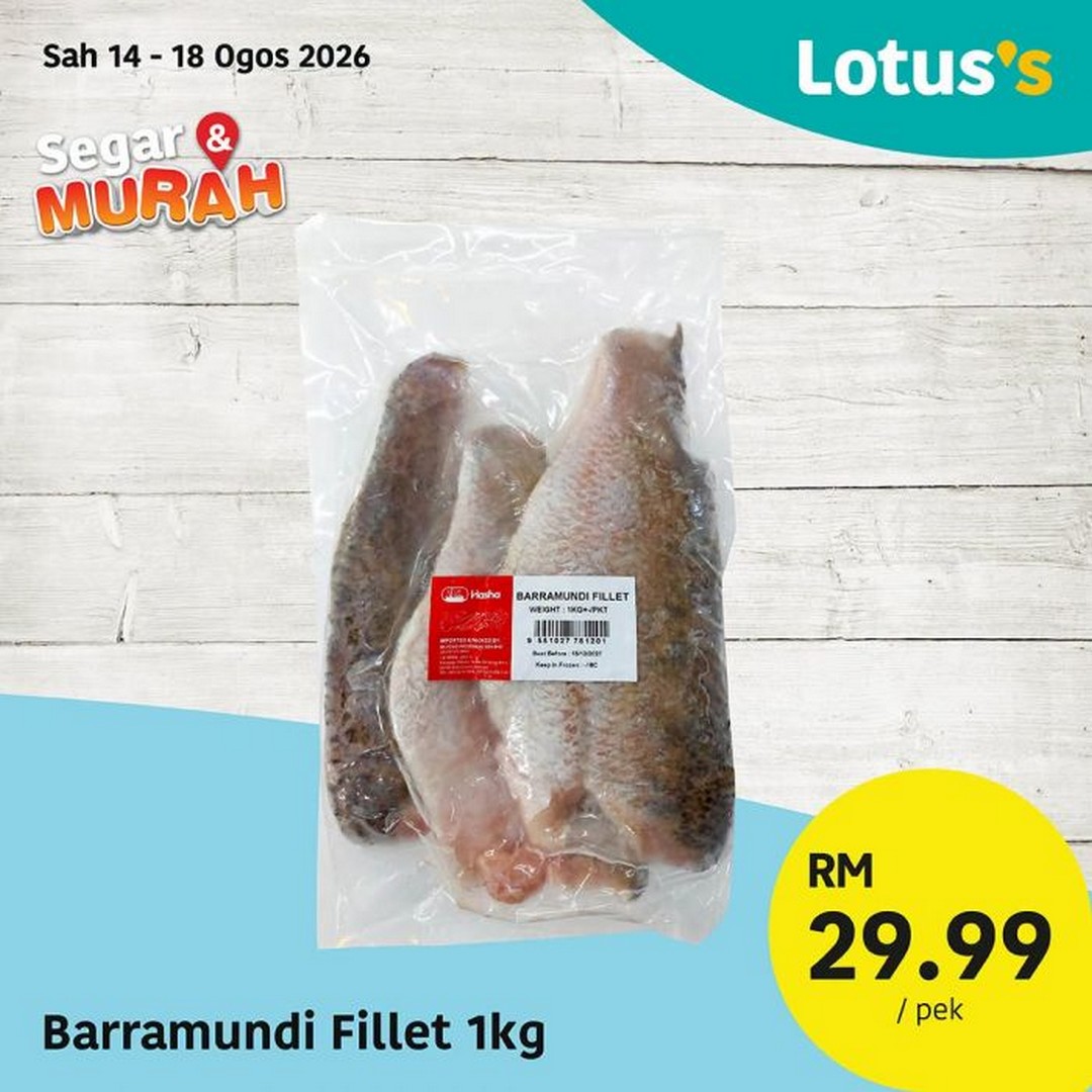 Lotuss-Malaysia-Segar-Murah-Fresh-Grocery-Sale-4 14-18 August 2026: Lotus's Malaysia: Segar & Murah Fresh Grocery Sale Promotion with Buy 1 Free 1 Enoki Mushrooms and Fresh Food Deals