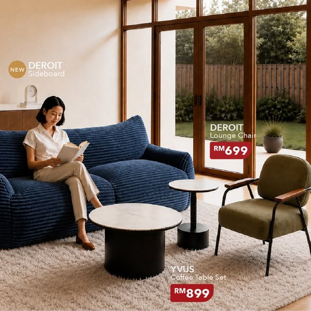 MAJUHOME-Concept-Merdeka-Sale-with-Up-to-80-Off-1 13 August-20 September 2026: MAJUHOME Concept: Merdeka Sale with Up to 80% Off Selected Furniture for Living, Dining, Bedroom, Office and More