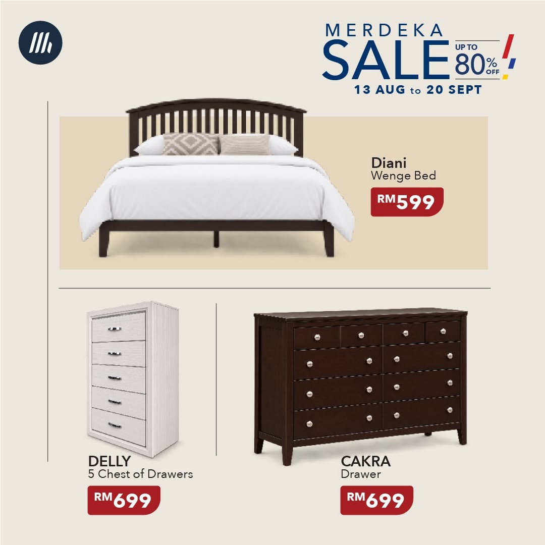 MAJUHOME-Concept-Merdeka-Sale-with-Up-to-80-Off-16 13 August-20 September 2026: MAJUHOME Concept: Merdeka Sale with Up to 80% Off Selected Furniture for Living, Dining, Bedroom, Office and More