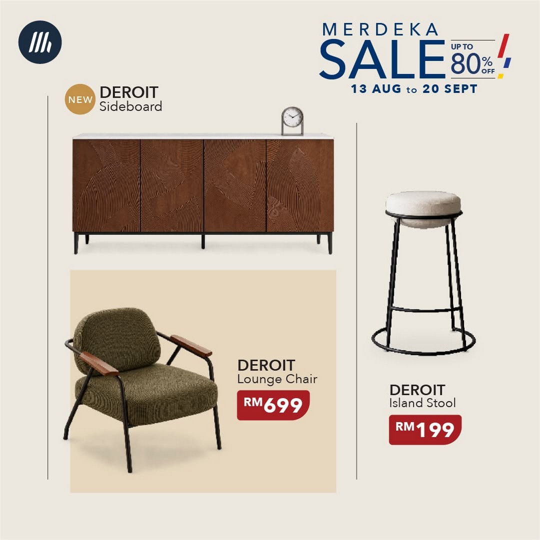 MAJUHOME-Concept-Merdeka-Sale-with-Up-to-80-Off-4 13 August-20 September 2026: MAJUHOME Concept: Merdeka Sale with Up to 80% Off Selected Furniture for Living, Dining, Bedroom, Office and More