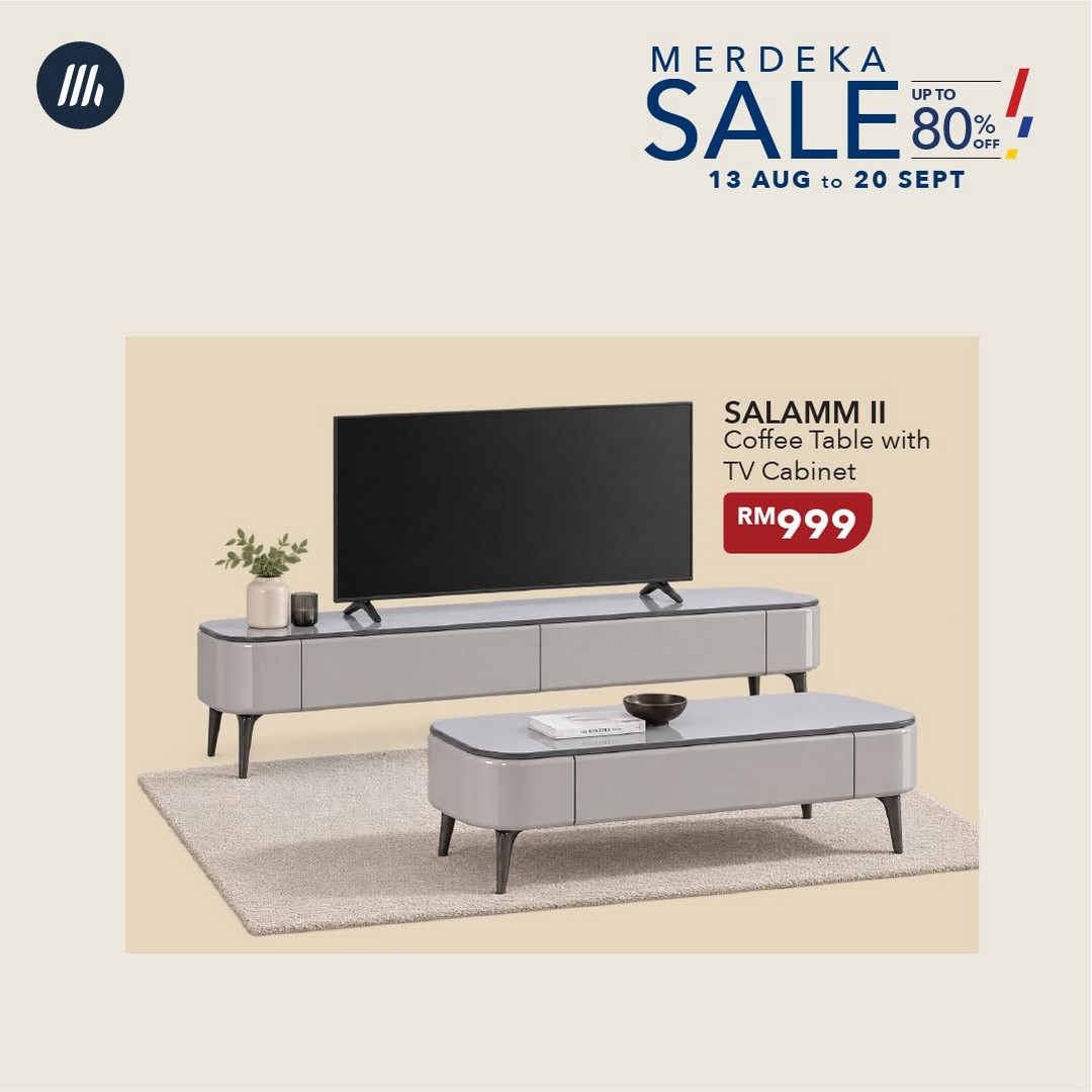 MAJUHOME-Concept-Merdeka-Sale-with-Up-to-80-Off-8 13 August-20 September 2026: MAJUHOME Concept: Merdeka Sale with Up to 80% Off Selected Furniture for Living, Dining, Bedroom, Office and More