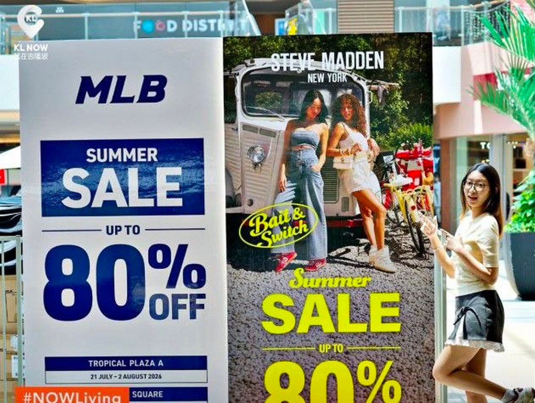 MLB-Summer-Sale-with-Up-to-80-Off 3-16 August 2026: MLB: Summer Sale with Up to 80% Off Selected Fashion, Footwear, Bags and Accessories at Mitsui Outlet Park KLIA Sepang