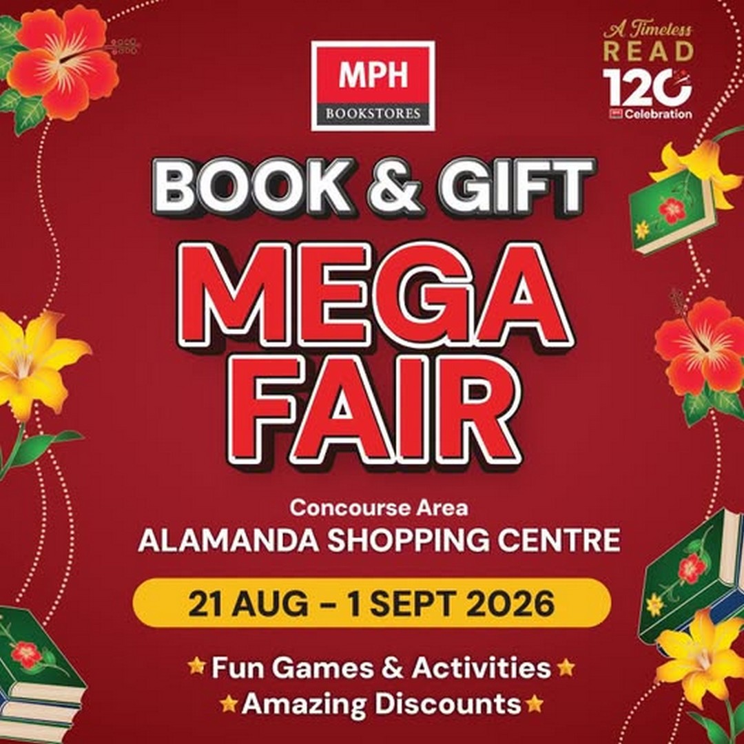 MPH-Bookstores-Book-Gift-Mega-Fair-Promotion 21 August-1 September 2026: MPH Bookstores Book & Gift Mega Fair Promotion at Alamanda Shopping Centre, Putrajaya