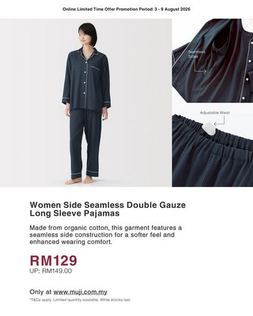 MUJI-Malaysia-8.8-Shopping-Festival-10-OFF-Selected-Online-Exclusives-Sale-1 3-9 August 2026: MUJI Malaysia: 8.8 Shopping Festival 10% OFF Selected Online Exclusives Sale Promotion