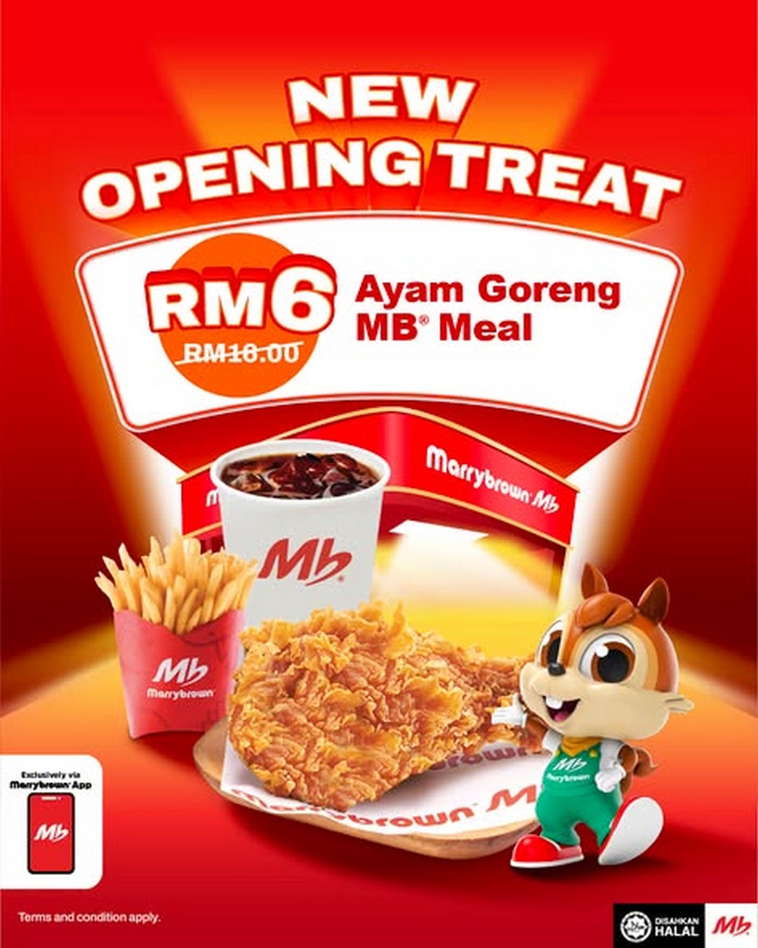 Marrybrown-New-Taman-Meranti-Perdana-Outlet-Opening-1 26 August 2026: Marrybrown: New Taman Meranti Perdana Outlet Opening with RM6 Ayam Goreng MB Meal, Free Ice Cream and Limited Edition Canvas Bag Promotion