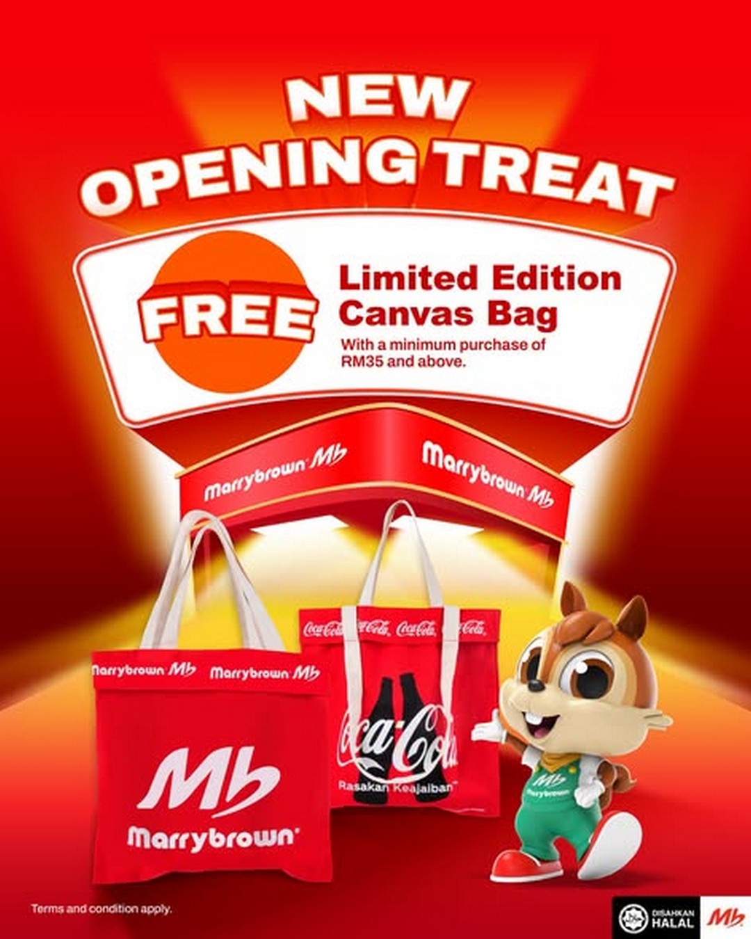 Marrybrown-New-Taman-Meranti-Perdana-Outlet-Opening-3 26 August 2026: Marrybrown: New Taman Meranti Perdana Outlet Opening with RM6 Ayam Goreng MB Meal, Free Ice Cream and Limited Edition Canvas Bag Promotion