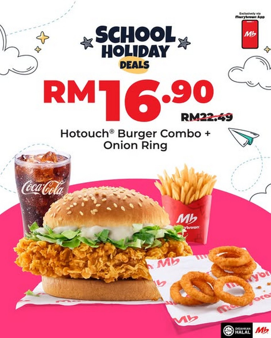 Marrybrown-School-Holiday-Promotion-–-MB-App-Deals-2 28 August 2026 onwards: Marrybrown School Holiday Promotion – MB App Deals from RM16.90, Eat-In & Takeaway Available