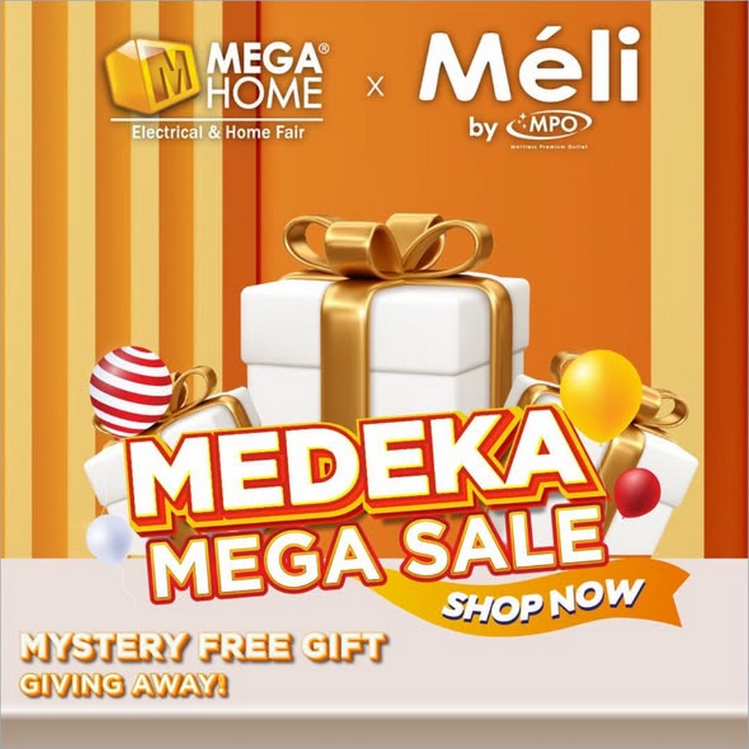 Megahome-Merdeka-Mega-Sale-Electrical-and-Home-Fair 21-23 August 2026: Megahome: Merdeka Mega Sale & Electrical and Home Fair with Free Mystery Gifts, Cash Rebates and Sofa Deals