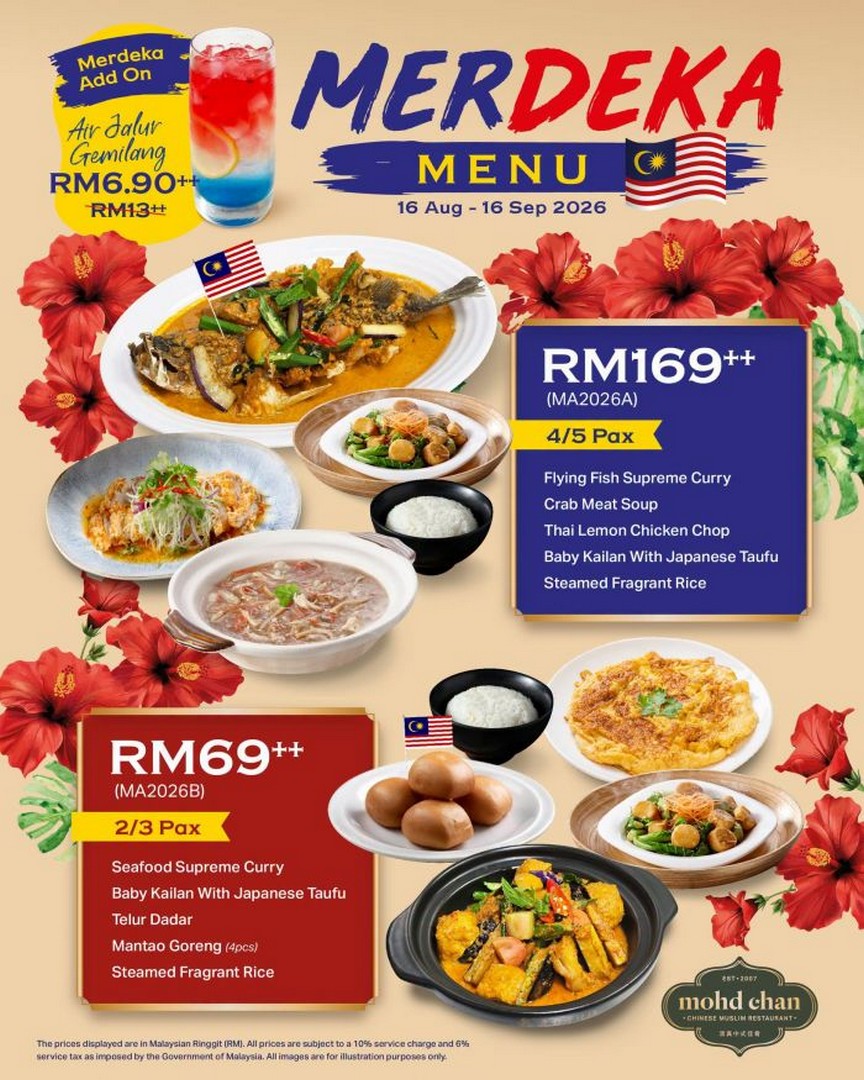 Mohd-Chan-Merdeka-Menu-Promotion-with-Sharing-Sets 16 August-16 September 2026: Mohd Chan: Merdeka Menu Promotion with Sharing Sets from RM69++