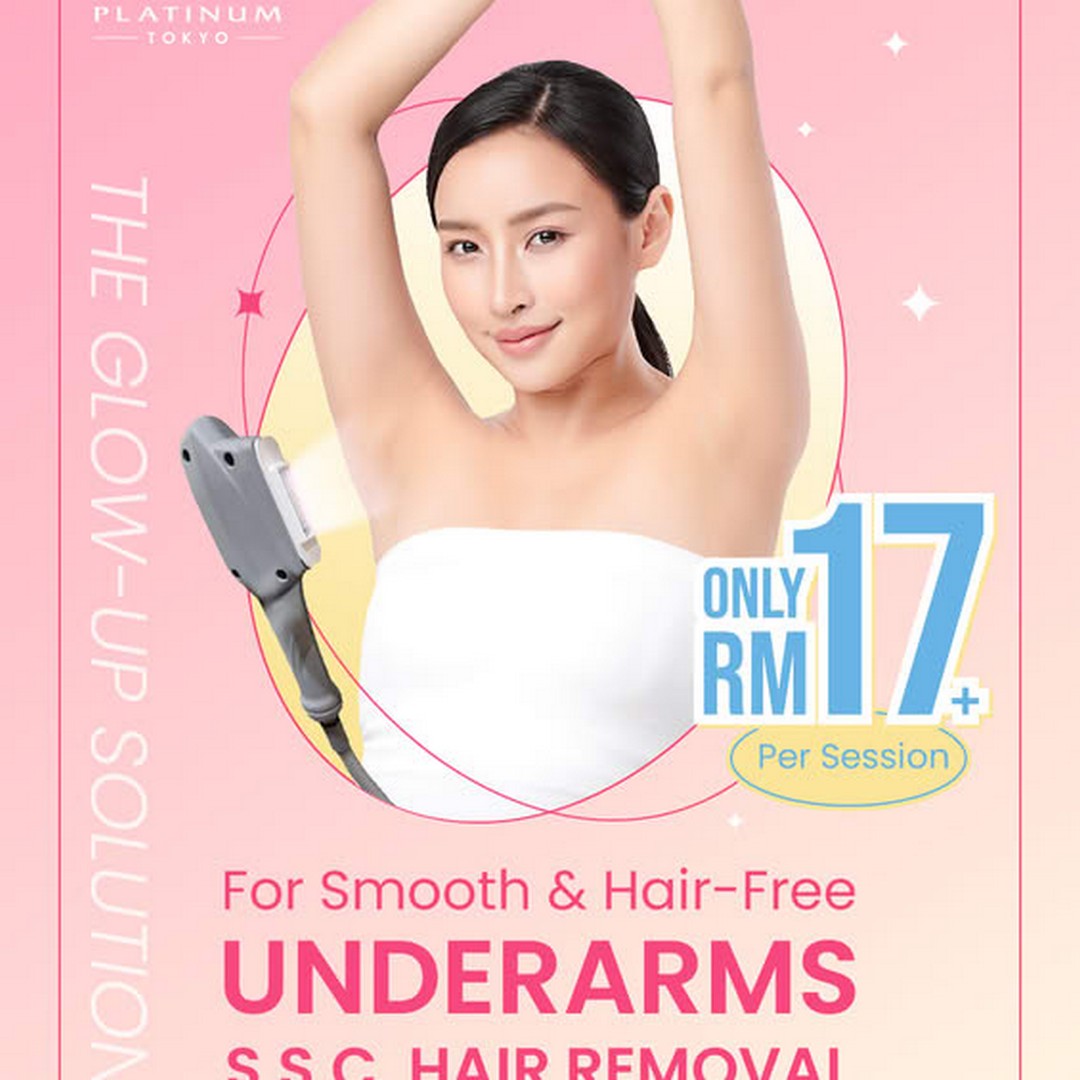 Musee-Platinum-RM88-Underarm-Hair-Removal-Package 11 August 2026 onwards: Musee Platinum: RM88 Underarm Hair Removal Package for 5 Treatments: Exclusive Value Promotion