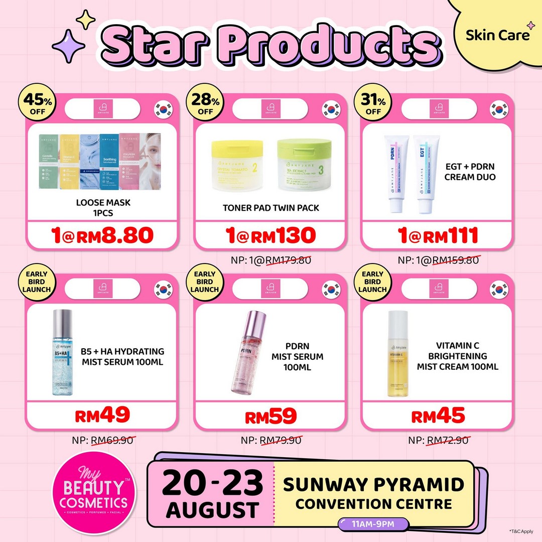 My-Beauty-Cosmetics-Skincare-Haircare-Personal-Care-11 20-23 August 2026: My Beauty & Cosmetics, Skincare, Haircare & Personal Care Products Up To 90% OFF At Sunway Pyramid Convention Centre
