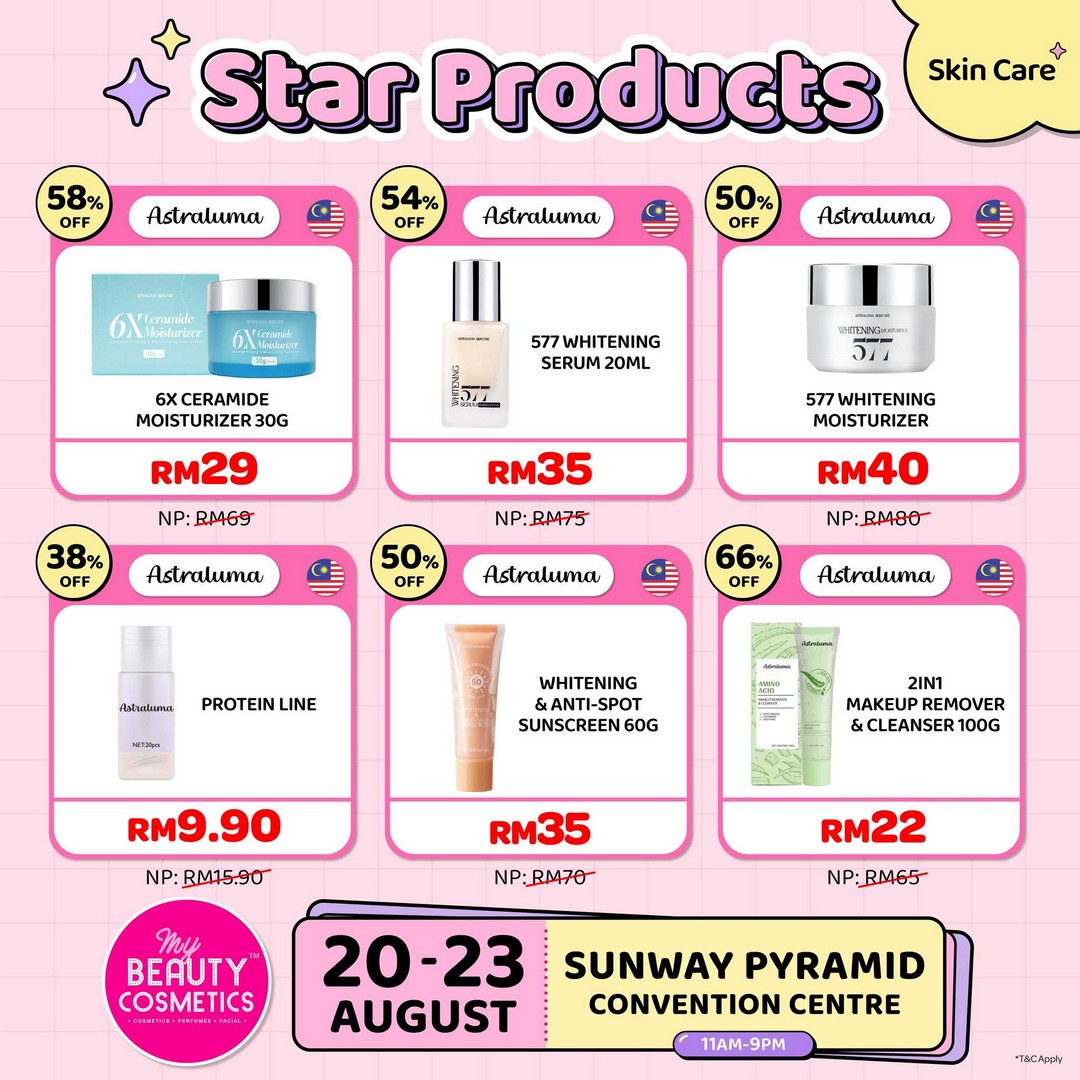 My-Beauty-Cosmetics-Skincare-Haircare-Personal-Care-7 20-23 August 2026: My Beauty & Cosmetics, Skincare, Haircare & Personal Care Products Up To 90% OFF At Sunway Pyramid Convention Centre