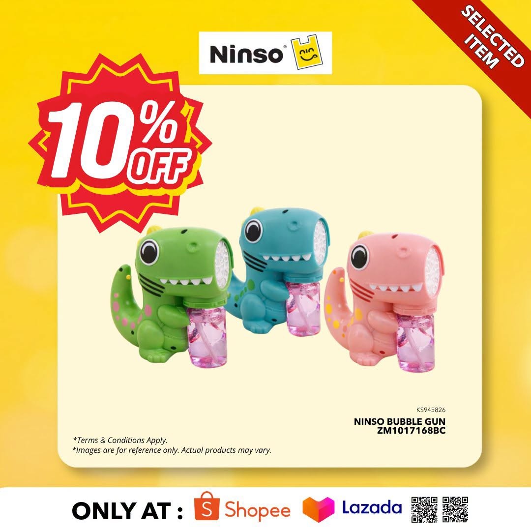 NINSO-10-OFF-Selected-Items-on-Shopee-and-Lazada-–-Online-Sale-11 19 August 2026 onwards: NINSO: 10% OFF Selected Items on Shopee and Lazada – Online Sale