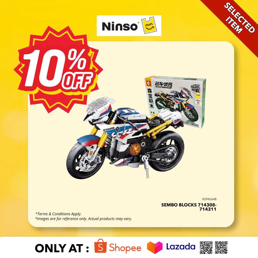 NINSO-10-OFF-Selected-Items-on-Shopee-and-Lazada-–-Online-Sale-15 19 August 2026 onwards: NINSO: 10% OFF Selected Items on Shopee and Lazada – Online Sale