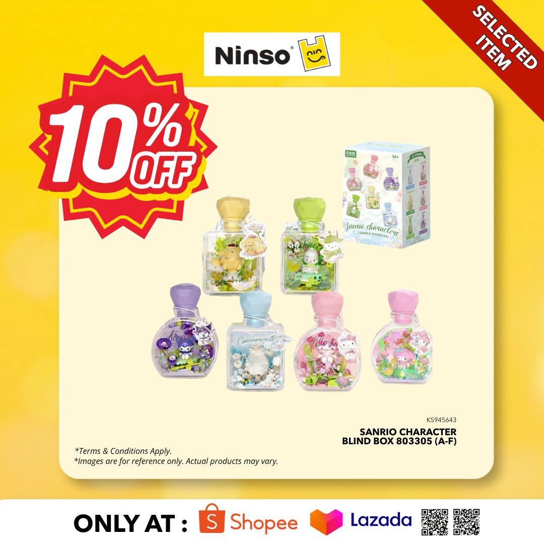 NINSO-10-OFF-Selected-Items-on-Shopee-and-Lazada-–-Online-Sale-5 19 August 2026 onwards: NINSO: 10% OFF Selected Items on Shopee and Lazada – Online Sale