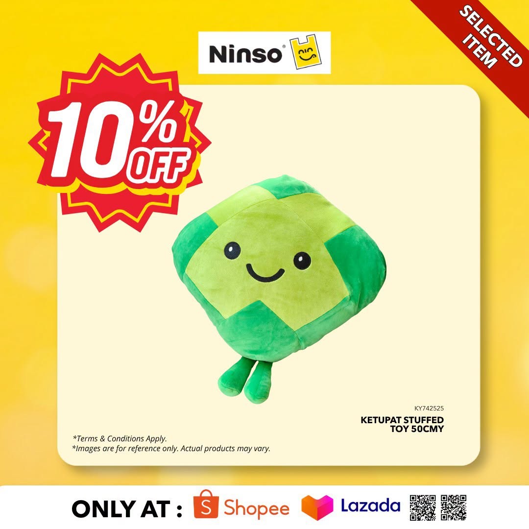 NINSO-10-OFF-Selected-Items-on-Shopee-and-Lazada-–-Online-Sale-8 19 August 2026 onwards: NINSO: 10% OFF Selected Items on Shopee and Lazada – Online Sale