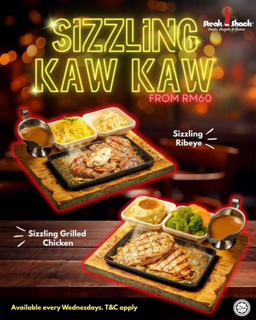 NY-Steak-Shack-Wednesday-Specials-Promotion 4 August 2026 onwards: NY Steak Shack Wednesday Specials Promotion – Enjoy Steak and Chicken Combo Deals from RM60 in Malaysia