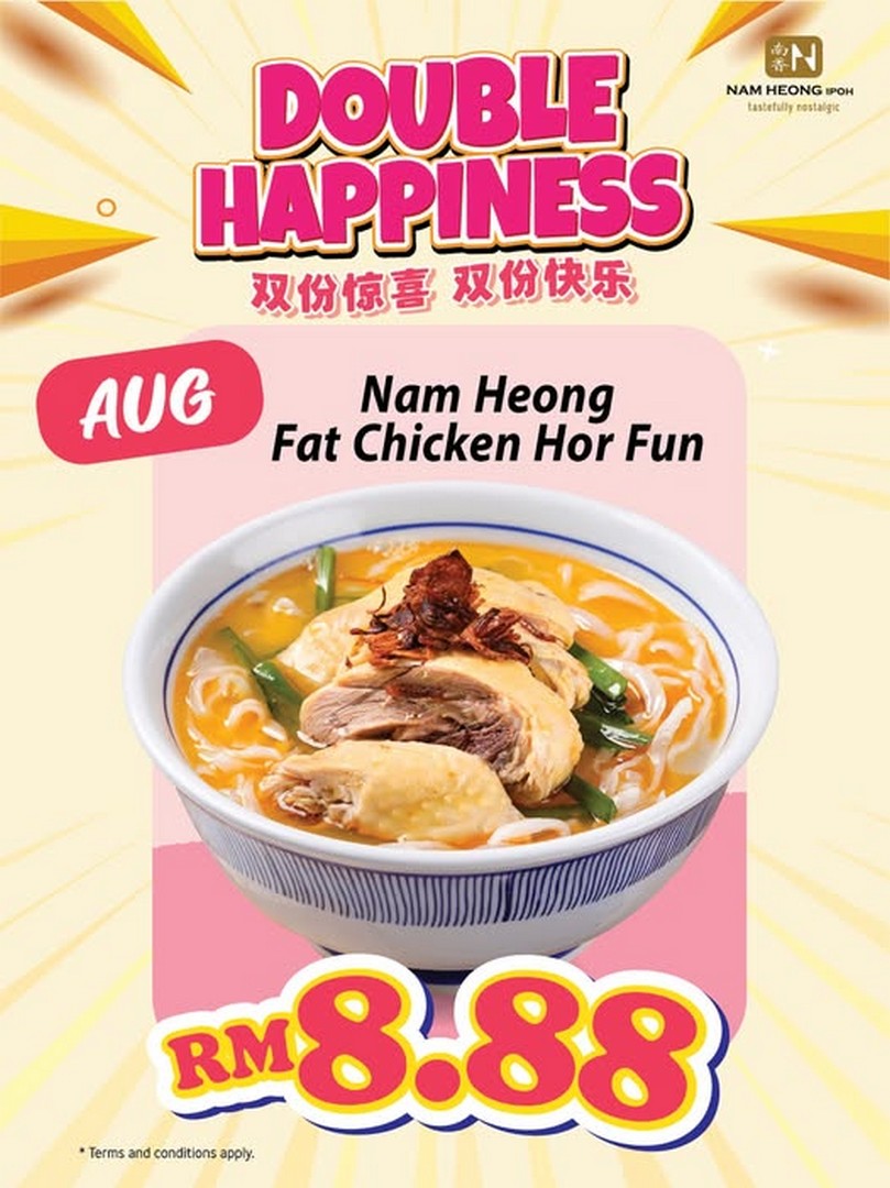 Nam-Heong-August-RM8.88-Fat-Chicken-Hor-Fun-Promotion 4 August 2026 Onwards: Nam Heong August RM8.88 Fat Chicken Hor Fun Promotion – Limited Time Dining Deal at Selected Ipoh Outlets in Malaysia