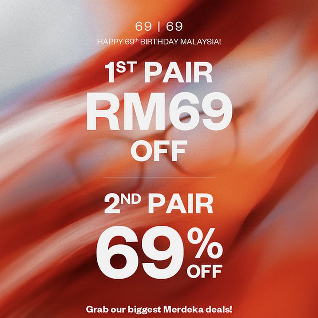 OWNDAYS-Malaysia-Merdeka-Sale-with-R 14-31 August 2026: OWNDAYS Malaysia: Merdeka Sale with RM69 Off First Pair and 69% Off Second Pair