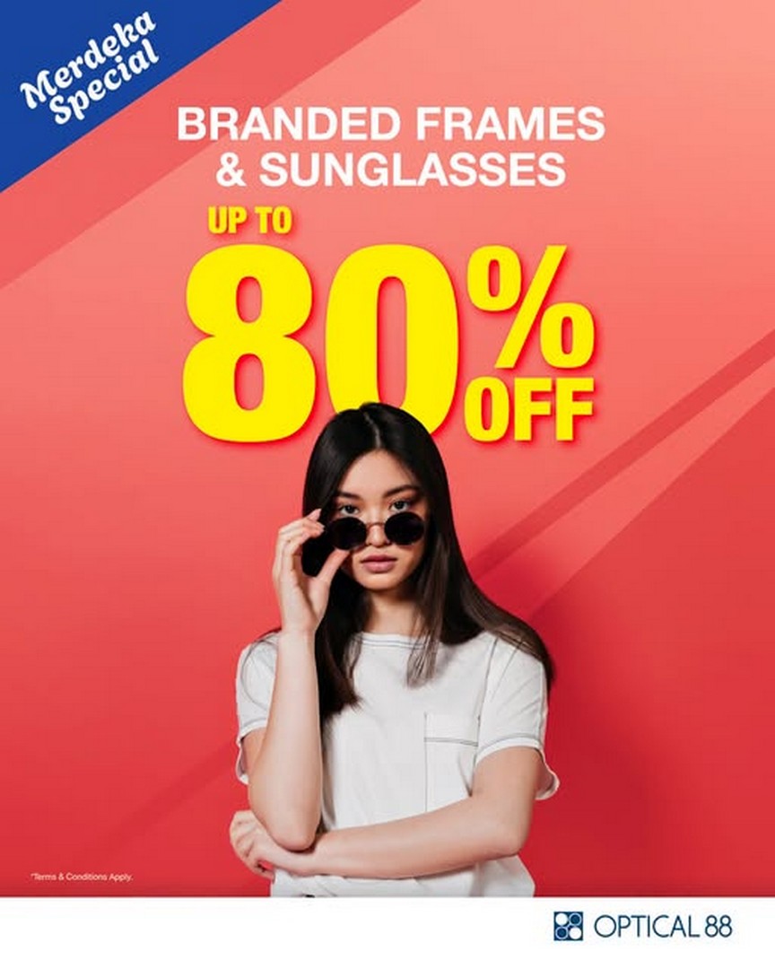 Optical-88-Special-Sale-at-Johor-Premium-Outlets 1-31 August 2026: Optical 88 Special Sale at Johor Premium Outlets – Enjoy Up to 80% Savings on Eyewear Promotion in Malaysia