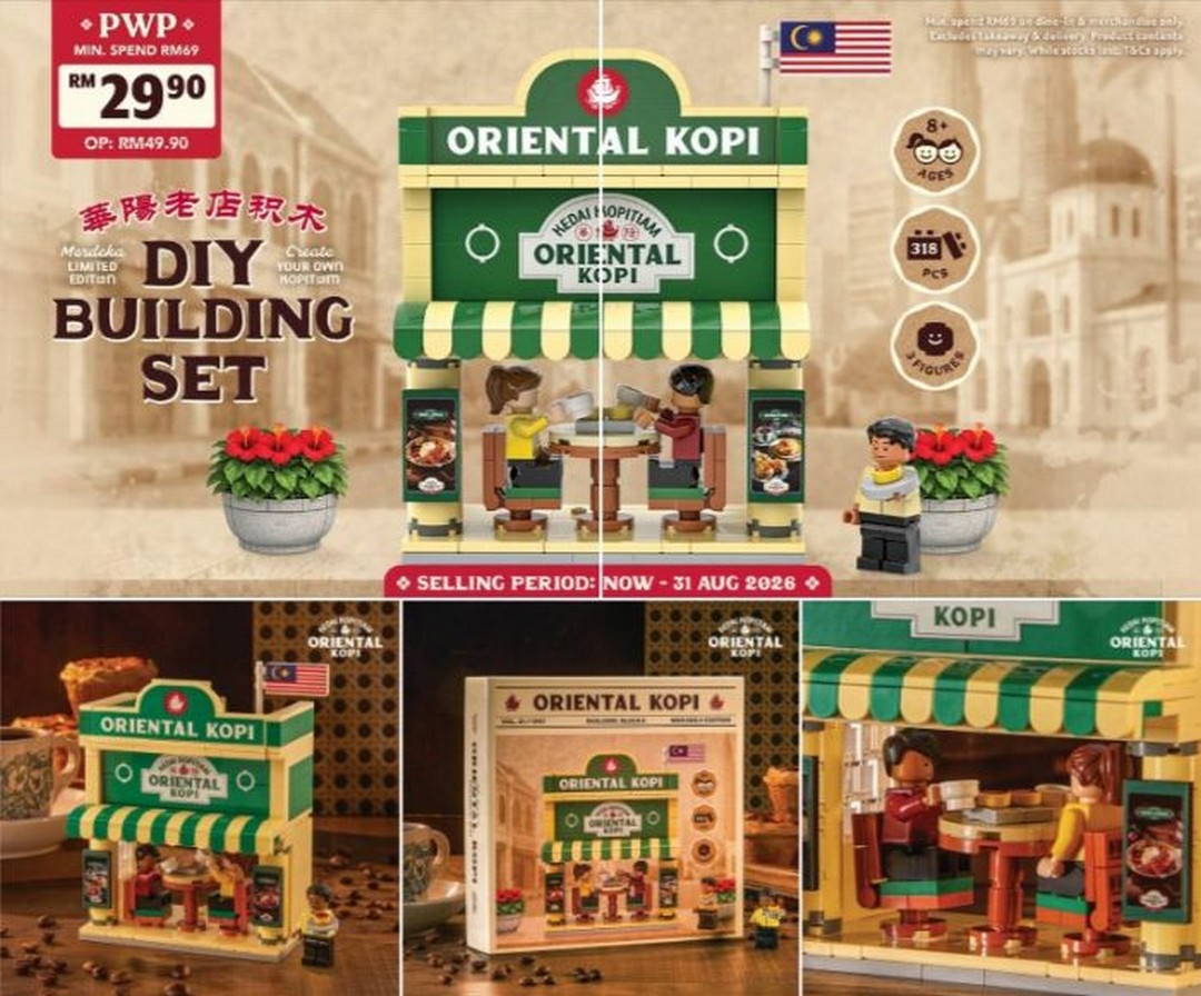 Oriental-Kopi-Merdeka-Special-Promotion-Limited-Edition-Building Now Till 31 August 2026: Oriental Kopi Merdeka Special Promotion Limited Edition Building Blocks Purchase-With-Purchase Deal At RM29.90