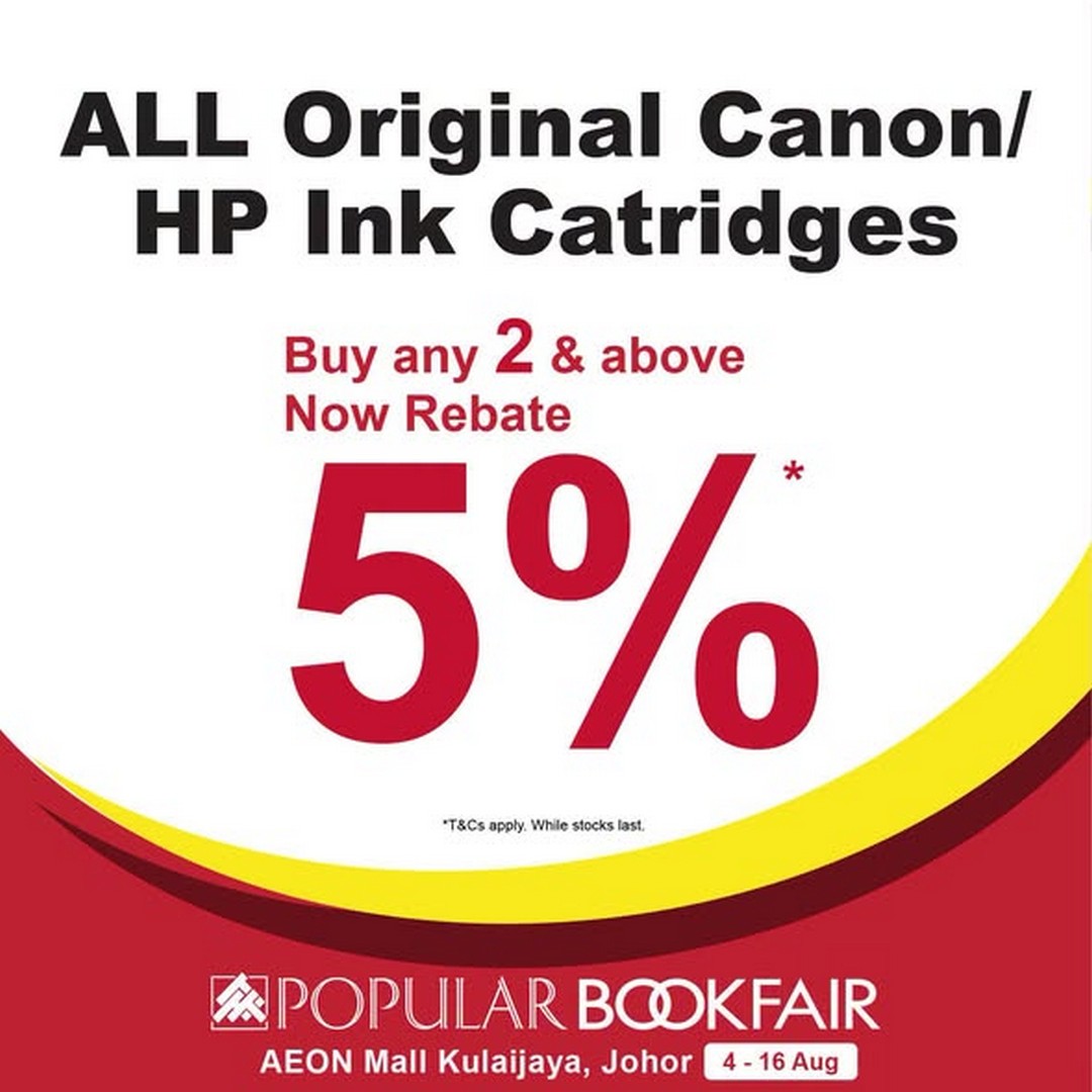 POPULAR-Book-Malaysia-Bookfair-Promotion-at-AEON-Mall-Kulaijaya-Johor-2 4-16 August 2026: POPULAR Book Malaysia Bookfair Promotion at AEON Mall Kulaijaya Johor with Rebates, Vouchers, Gifts and Up to 50% Savings