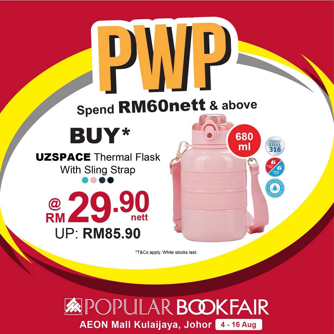 POPULAR-Book-Malaysia-Bookfair-Promotion-at-AEON-Mall-Kulaijaya-Johor-4 4-16 August 2026: POPULAR Book Malaysia Bookfair Promotion at AEON Mall Kulaijaya Johor with Rebates, Vouchers, Gifts and Up to 50% Savings