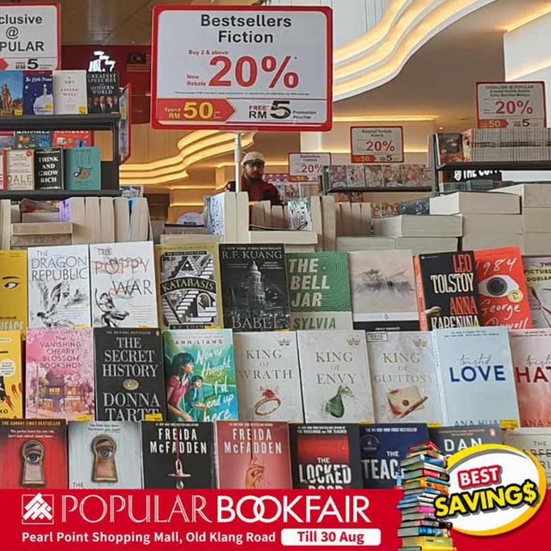 POPULAR-Bookfair-Sale-and-Promotion-at-Pearl-Point-Shopping-Mall-1 24-30 August 2026: POPULAR Bookfair: Sale and Promotion at Pearl Point Shopping Mall, Old Klang Road