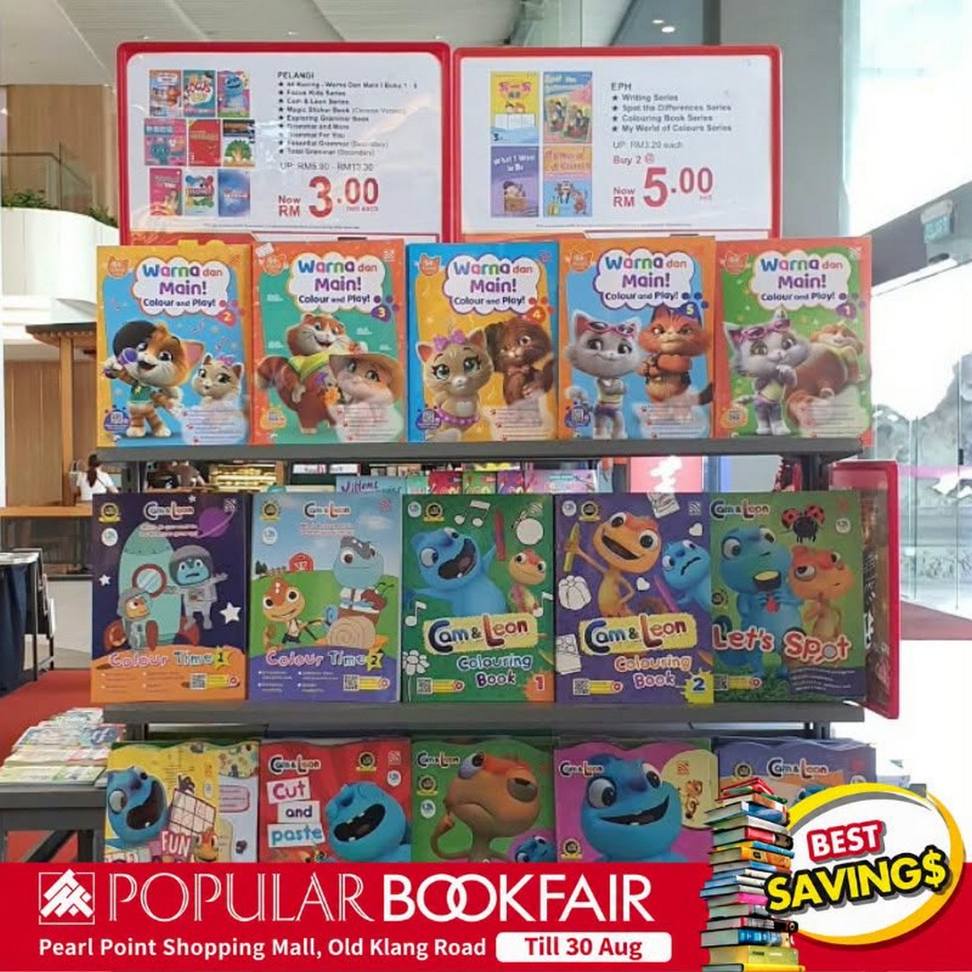 POPULAR-Bookfair-Sale-and-Promotion-at-Pearl-Point-Shopping-Mall-6 24-30 August 2026: POPULAR Bookfair: Sale and Promotion at Pearl Point Shopping Mall, Old Klang Road