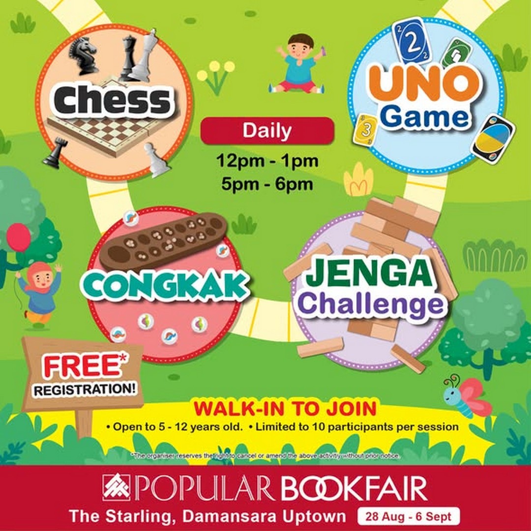 POPULAR-Bookfair-School-Holiday-Sale-4 28 August-6 September 2026: POPULAR Bookfair: School Holiday Sale and Family Event with Free Games, Creative Workshops & Prize Activities