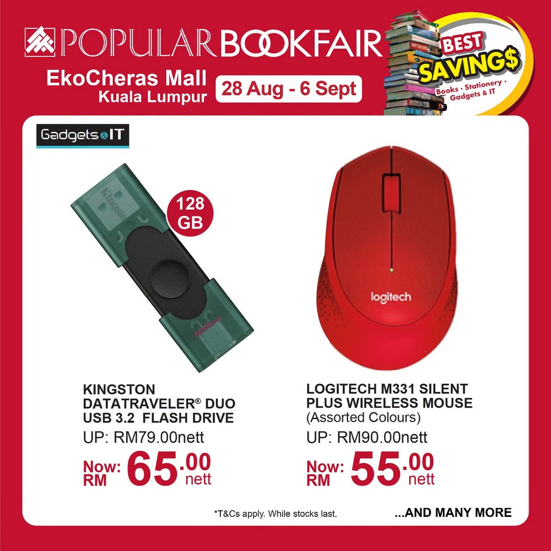 POPULAR-Bookfair-at-EkoCheras-Mall-Up-to-50-Rebate-11 28 August-6 September 2026: POPULAR Bookfair at EkoCheras Mall: Up to 50% Rebate, Items from RM5 & RM20 Voucher Promotion