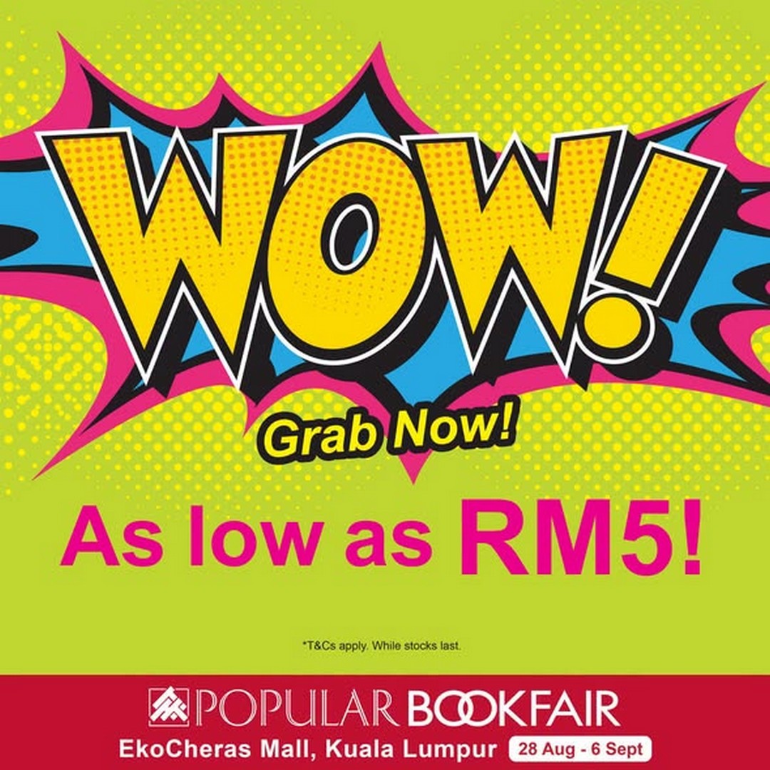 POPULAR-Bookfair-at-EkoCheras-Mall-Up-to-50-Rebate-2 28 August-6 September 2026: POPULAR Bookfair at EkoCheras Mall: Up to 50% Rebate, Items from RM5 & RM20 Voucher Promotion