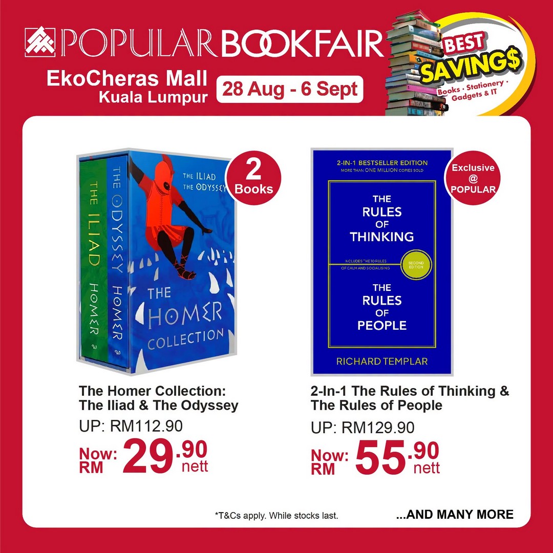 POPULAR-Bookfair-at-EkoCheras-Mall-Up-to-50-Rebate-7 28 August-6 September 2026: POPULAR Bookfair at EkoCheras Mall: Up to 50% Rebate, Items from RM5 & RM20 Voucher Promotion