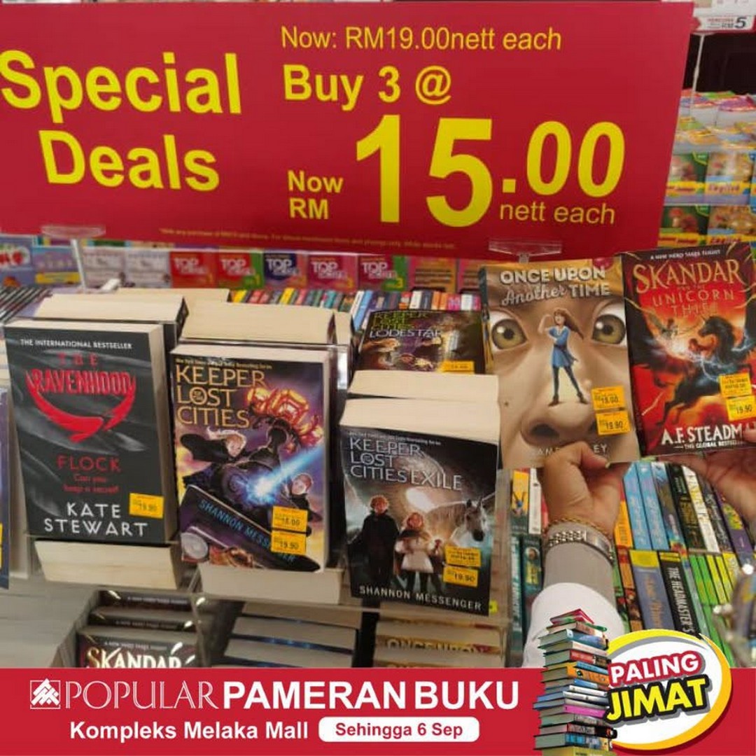 POPULAR-Malaysia-Book-Fair-Promotion-5 Now till 6 September 2026: POPULAR Malaysia: Book Fair Promotion at Kompleks Melaka Mall with Rebates Up to 60%, RM5 Voucher & Free Exclusive Gifts