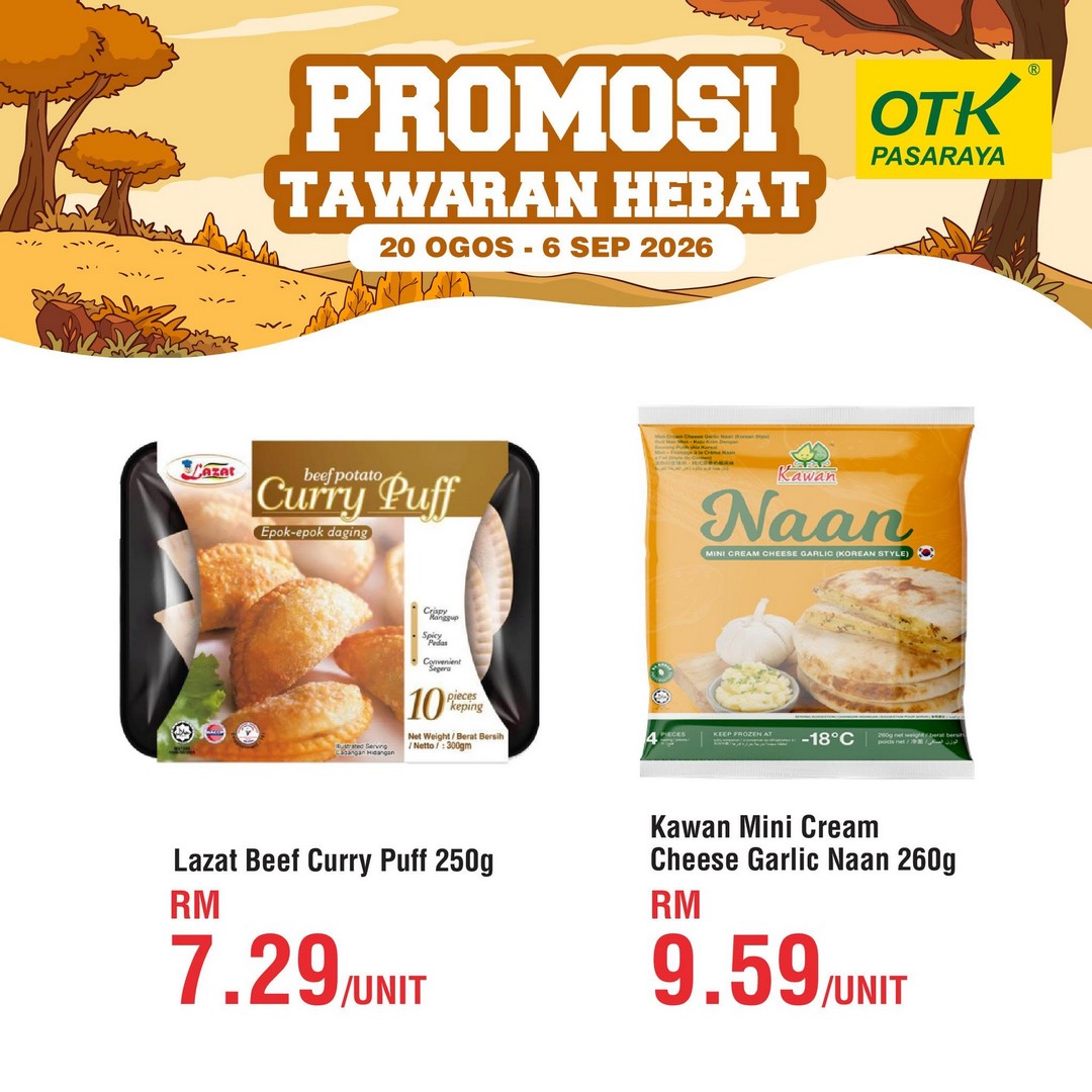 Pasaraya-OTK-Great-Promotion-on-Fresh-Food-5 20 August-6 September 2026: Pasaraya OTK: Great Promotion on Fresh Food and Daily Essentials, 3-Day Supermarket Deals