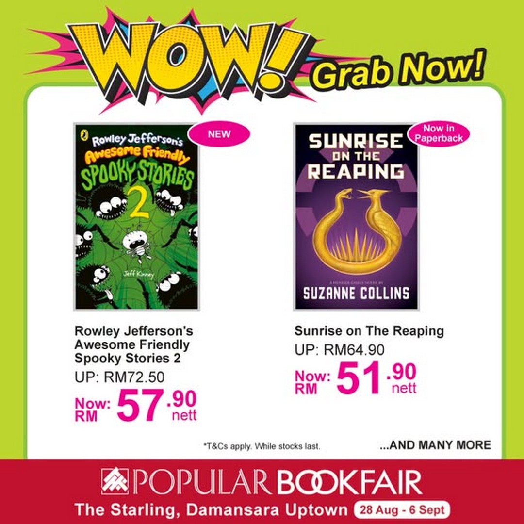 Popular-Bookfair-@-The-Starling-Damansara-Uptown-2 28 August-6 September 2026: Popular Bookfair @ The Starling Damansara Uptown: Up to 67% Rebate, RM9.90 Deals, Vouchers and Free Gifts