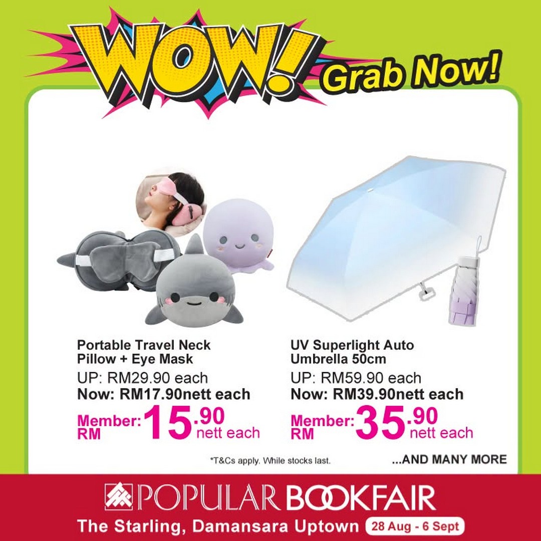 Popular-Bookfair-@-The-Starling-Damansara-Uptown-7 28 August-6 September 2026: Popular Bookfair @ The Starling Damansara Uptown: Up to 67% Rebate, RM9.90 Deals, Vouchers and Free Gifts