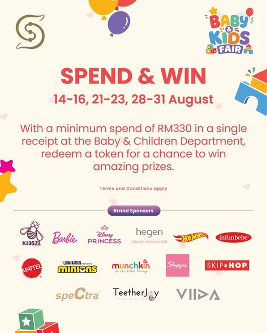 SEIBU-The-Exchange-TRX-Baby-Kids-Fair-2 14-31 August 2026: SEIBU The Exchange TRX Baby & Kids Fair: Promotion with Exciting Offers and Family Activities