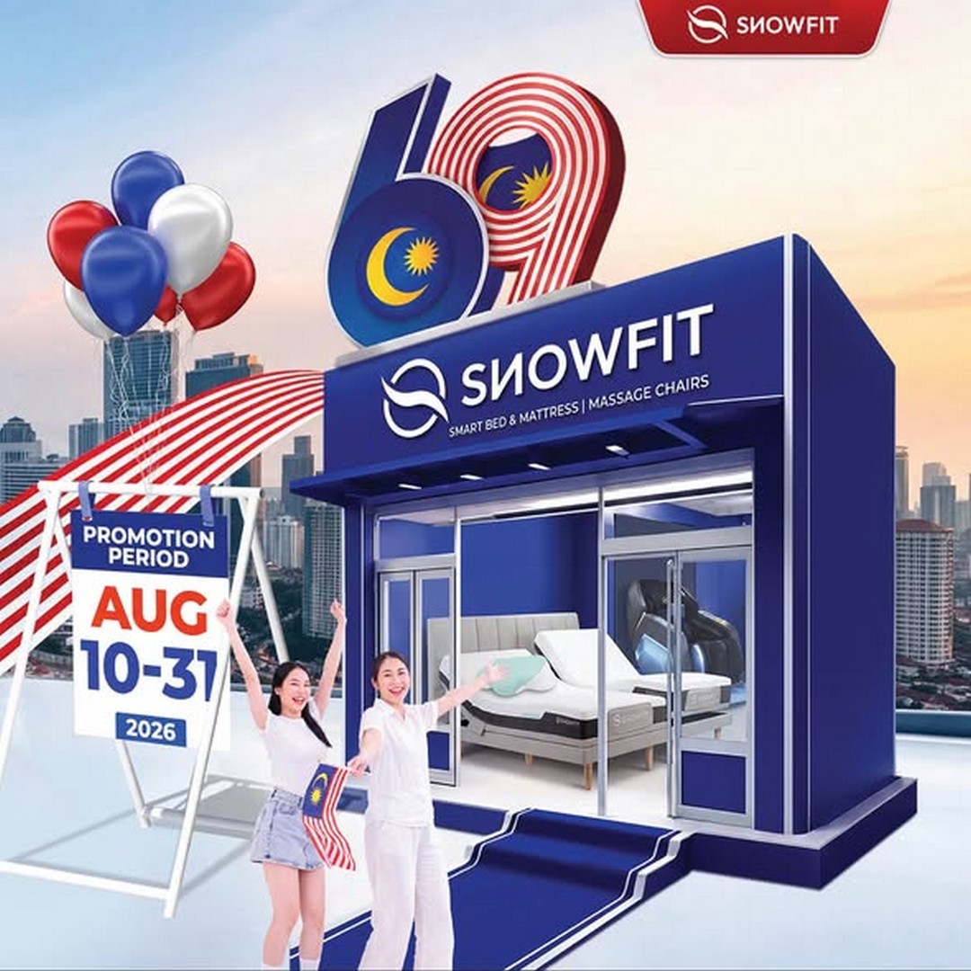SNOWFIT-Merdeka-Massage-Chair-Sale-and-Promotion-1 10-31 August 2026: SNOWFIT: Merdeka Massage Chair Sale and Promotion with 0% Instalments, Gifts and RM1 Marshmallow Pillow Offer