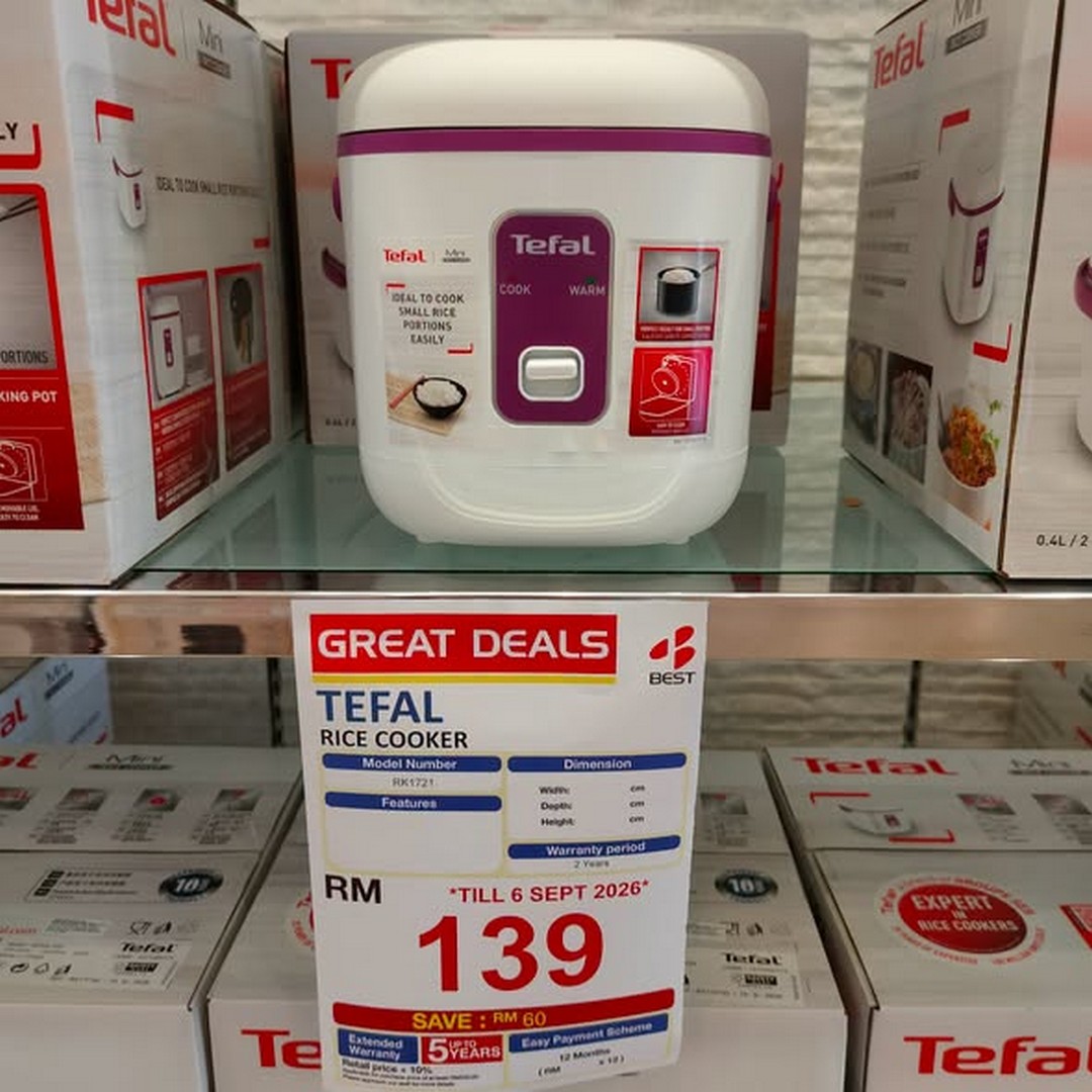 SOGO-Malaysia-Tefal-Fair-Sale-Up-to-60-OFF-3 28 August-6 September 2026: SOGO Malaysia: Tefal Fair Sale Up to 60% OFF with Free Coupons and Purchase Rewards