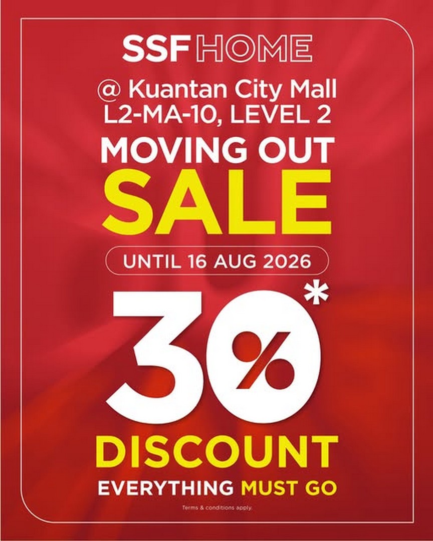 SSFHOME-Malaysia-Moving-Out-Sale Now Till 16 August 2026: SSFHOME Malaysia Moving Out Sale – Shop Furniture, Home Décor, Kitchenware & More Before Stocks Run Out