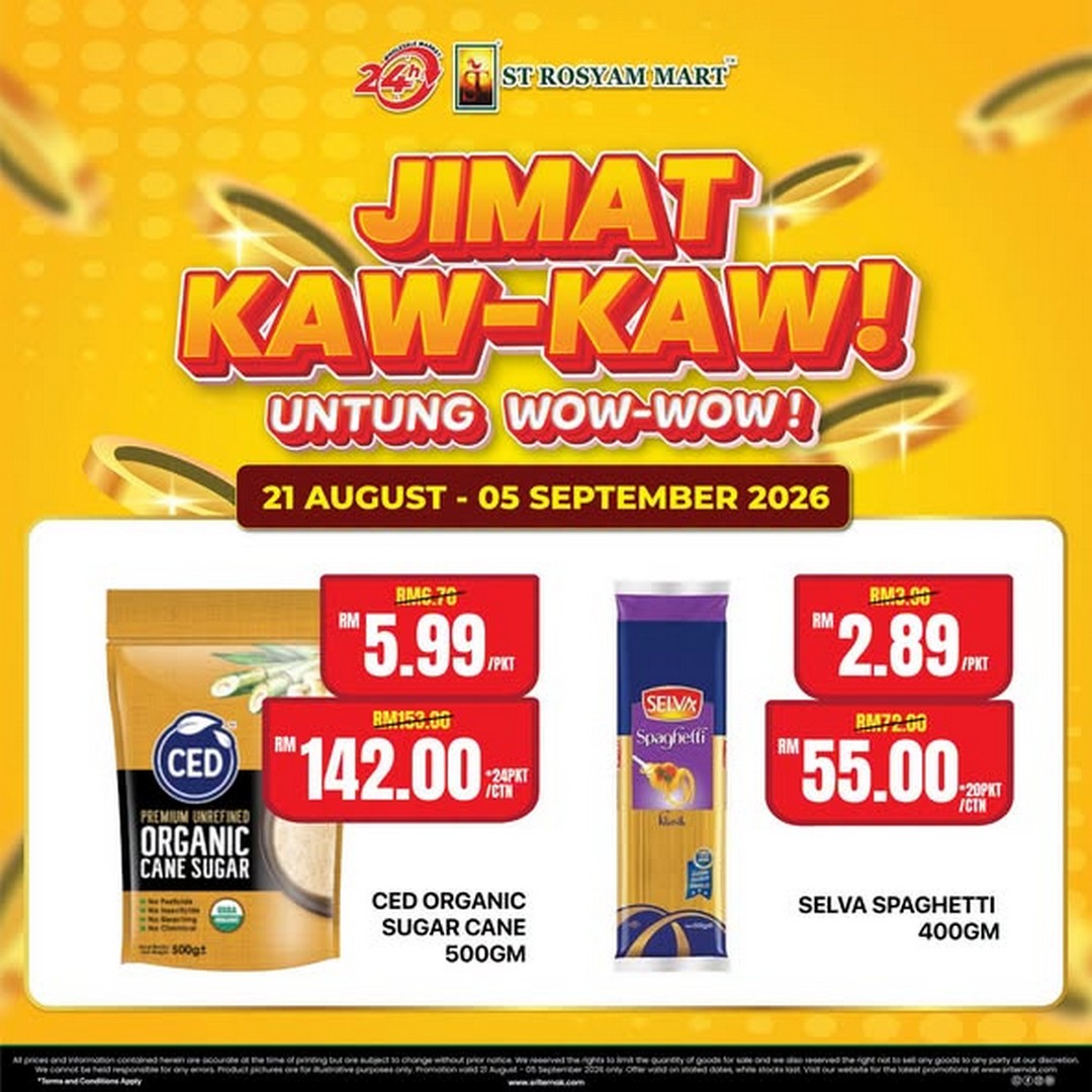 ST-Rosyam-Mart-Payday-Sale-Big-Savings-2 21 August-5 September 2026: ST Rosyam Mart Payday Sale, Big Savings on Food and Daily Essentials at Selected Outlets